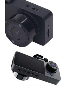 Araç İçi Dikiz Kamerası Sürüş Kaydedici 3 Lensli DVR Kamera
