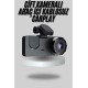 Araç İçi Dikiz Kamerası Sürüş Kaydedici 3 Lensli DVR Kamera