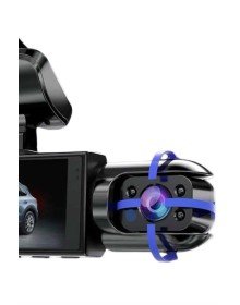 Araç İçi Full Hd Kamera Ön ve Arka Kameralı Ekranlı Araç Kamerası