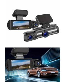 Araç İçi Full Hd Kamera Ön ve Arka Kameralı Ekranlı Araç Kamerası