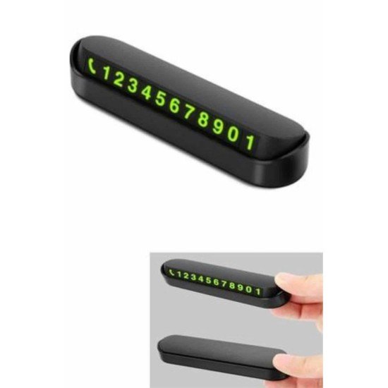 Araç İçi Numaratör Numaralık Oto Cam Kartı Fosforlu Numaratör Araç İçi Numaratör Numaralık Oto Cam Kartı Fosforlu Numaratör