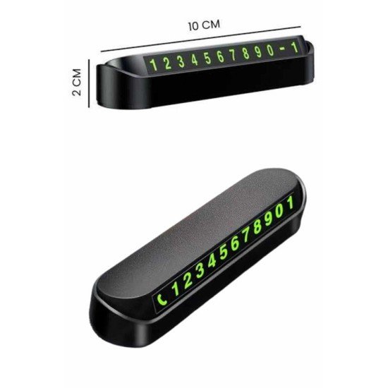 Araç Park Numaratörü Tüm Araçlara Uyumlu Araba Numaralık