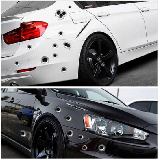 Araç Sticker Yara Bere Oto Sticker Yara Şeklinde 3D Araç Sticker Yara Bere Oto Sticker Yara Şeklinde 3D