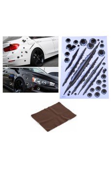 Araç Sticker Seti Yara Bere Oto Sticker Yara Şeklinde 3D