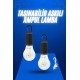 Askılı Kırılmaz Led Işık Kamp Bahçe Lambası Taşınabilir Led Ampul Şarjlı Askılı Kırılmaz Led Işık Kamp Bahçe Lambası Taşınabilir Led Ampul Şarjlı