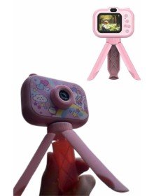 Ayaklı Çocuk Kamerası Tripodlu Mini 1080p Hd Çocuk Kamera