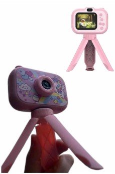 Ayaklı Çocuk Kamerası Tripodlu Mini 1080p Hd Çocuk Kamera