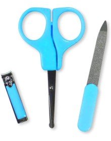 Bebek Tırnak Bakım Seti - Mavi