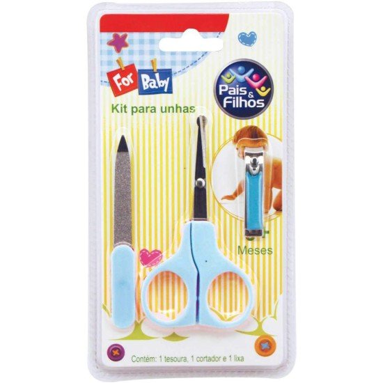 Bebek Tırnak Bakım Seti - Mavi