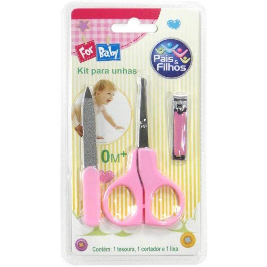 Baby Bebek Tırnak Bakım Seti - Pembe Baby Bebek Tırnak Bakım Seti - Pembe