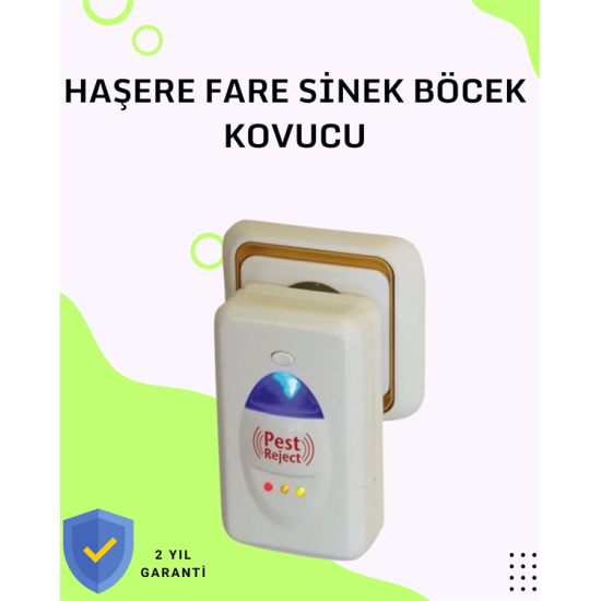Bakım Gerektirmeyen Ultrasonik Haşere Kovucu – Uzun Ömürlü Kullanım