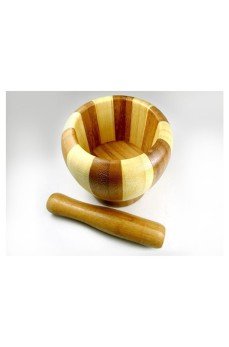 Bambu Havan (Ahşap) Büyük Bambu Havan (Ahşap) Büyük