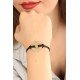 LOVE (Aşık) Siyah Deri İpli Unisex Mood Bileklik LOVE (Aşık) Siyah Deri İpli Unisex Mood Bileklik