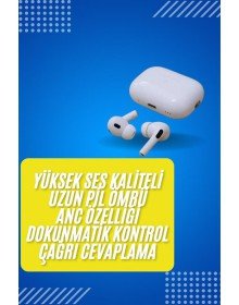 Beyaz Android ve İOS Uyumlu Yüksek Performanslı Uzun Pil Ömrü