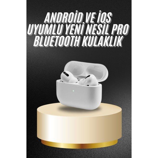 Beyaz Android ve İOS Uyumlu Yüksek Performanslı Uzun Pil Ömrü