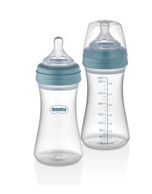 Biberon Anti Kolik Biberon 250 ml Kapaklı Biberon 0 - 6 Ay (Yavaş Akış)