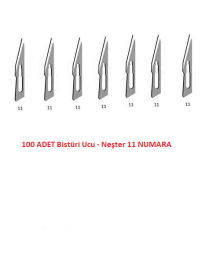 Bistüri Ucu No 11 - Neşter - 100 Adet