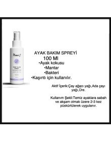 Bitkisel Ayak Koku Giderici Bakım Spreyi