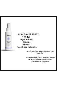 Bitkisel Ayak Koku Giderici Bakım Spreyi