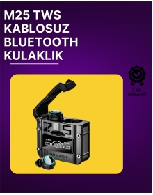 Bluetooth 5.3 Kablosuz Kulaklık | Powerbank Şarj Kutulu | Ultra HD Ses Kalitesi