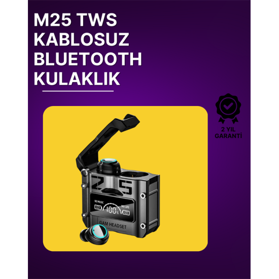 Bluetooth 5.3 Kablosuz Kulaklık | Powerbank Şarj Kutulu | Ultra HD Ses Kalitesi