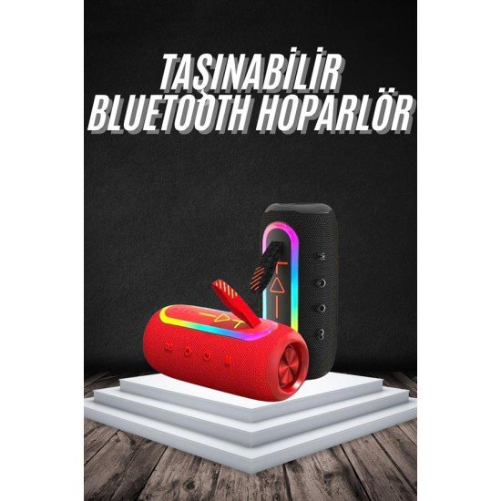 Bluetooth Hoparlör USB Şarjlı Uzun Pil Ömrü Android ve İOS Uyumlu Renkli Bluetooth Hoparlör USB Şarjlı Uzun Pil Ömrü Android ve İOS Uyumlu Renkli