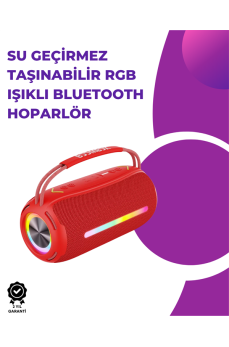 Bluetooth Kablosuz Hoparlör – Taşınabilir, Güçlü Ses