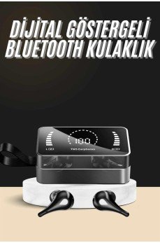 Bluetooth Kulaklık Anc Özelliği Powerbank Özelliği Aynalı Dijital Göstergeli Bluetooth Kulaklık Anc Özelliği Powerbank Özelliği Aynalı Dijital Göstergeli