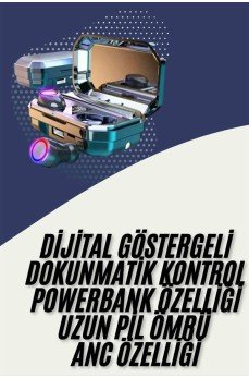 Bluetooth Kulaklık Android ve İOS Uyumlu ANC Özellikli Dijital Şarj Göstergeli