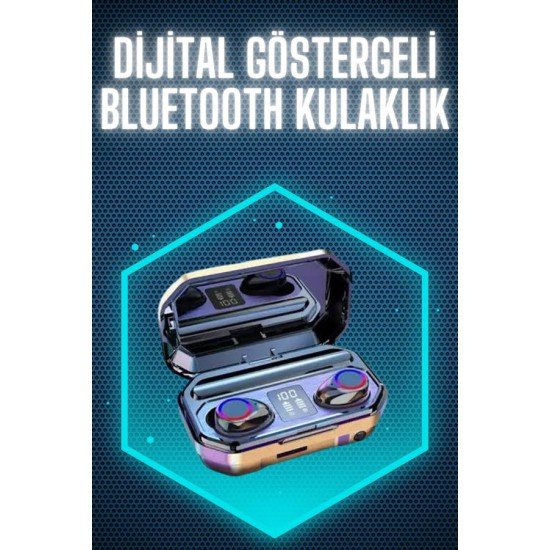 Bluetooth Kulaklık Android ve İOS Uyumlu ANC Özellikli Dijital Şarj Göstergeli