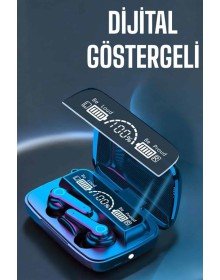 Bluetooth Kulaklık Dijital Göstergeli Kablosuz Uzun Pil Ömrü