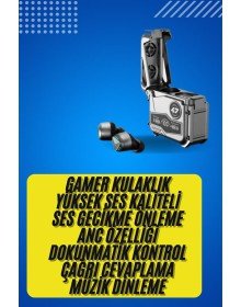 Bluetooth Kulaklık Dokunmatik Kontrol Tws kablosuz kulaklık Hi-fi Stereo