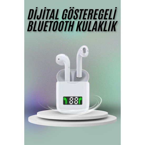 Bluetooth Kulaklık Dokunmatik Kontrol Uzun Pil Ömrü Dijital Göstergeli