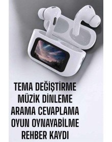 Bluetooth Kulaklık Kulakiçi Güçlü Ses Kaliteli Sesli Asistan