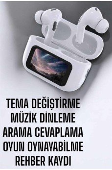 Bluetooth Kulaklık Kulakiçi Güçlü Ses Kaliteli Sesli Asistan