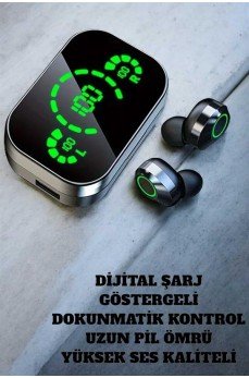 Bluetooth Kulaklık Mikrofonlu Dokunmatik Kontrol ANC Özelliği
