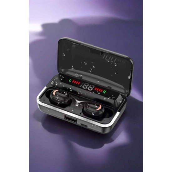 Bluetooth Kulaklık Powerbankli Yüksek Ses Kaliteli Şarj Göstergeli Bluetooth Kulaklık Powerbankli Yüksek Ses Kaliteli Şarj Göstergeli