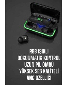Bluetooth Kulaklık Powerbankli Yüksek Ses Kaliteli Şarj Göstergeli