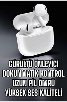 Bluetooth Kulaklık Yeni Nesil Gürültü Önleyici Yüksek Ses Kaliteli Mikrofonlu