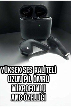 Bluetooth Kulaklık Yeni Nesil Pro Sensörlü Mikrofon Çağrı Cevaplama
