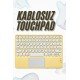 Bluetooth Touchpad Klavye 10.9 inch Kablosuz Wifi Q Klavye Slim Bluetooth Touchpad Klavye 10.9 inch Kablosuz Wifi Q Klavye Slim