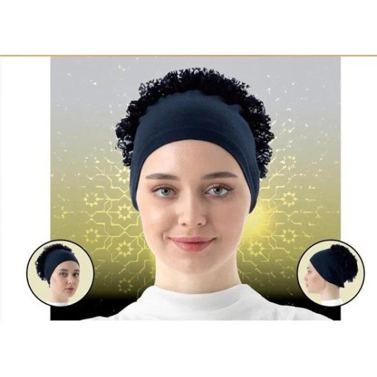 Bone - Dikişli Fırfırlı Bone Bandana (5li Paket)