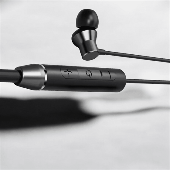 Boyun Bantlı Kablolu Kulaklık ANC Özelliği Uzun Şarj Süreli Sporcu Kulaklığı