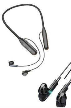 Boyun Bantlı Kablolu Yüksek Ses Kaliteli Bluetooth Kulaklık Uzun Pil Ömrü