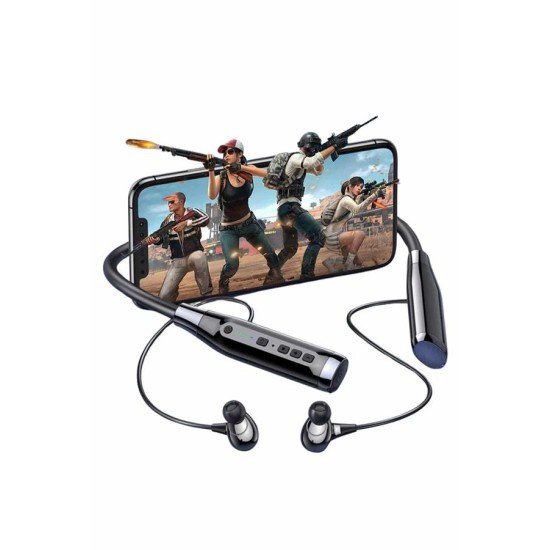 Boyun Bantlı SD Kart Girişli Yüksek Perfomanslı Bluetooth Kulaklık Boyun Bantlı SD Kart Girişli Yüksek Perfomanslı Bluetooth Kulaklık