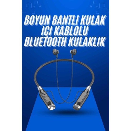 Boyun Bantlı SD Kart Girişli Yüksek Perfomanslı Bluetooth Kulaklık Boyun Bantlı SD Kart Girişli Yüksek Perfomanslı Bluetooth Kulaklık