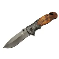 Browning X50 Kahverengi Kurtarma / Kamp Çakısı 20,5cm- Yarı Otomatik, Kemerlikli, Ahşap Sap, Cam Kırma ve İp Kesme Aparatlı Browning X50 Kahverengi Kurtarma / Kamp Çakısı 20,5cm- Yarı Otomatik, Kemerlikli, Ahşap Sap, Cam Kırma ve İp Kesme Aparatlı
