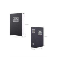 Büyük Boy Anahtarlı Kitap Görünümlü Gizli Kasa Çelik Kasa Altın Kasası