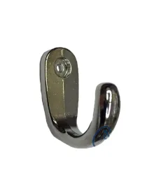 Büyük Tekli Fincan Askı, Dekor Askısı - Nikel, 100 Adet, 12x23x30 mm