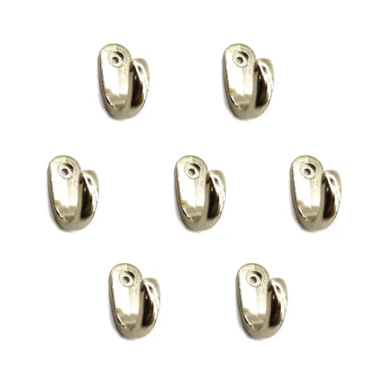 Büyük Tekli Fincan Askı, Dekor Askısı - Nikel, 100 Adet, 12x23x30 mm Büyük Tekli Fincan Askı, Dekor Askısı - Nikel, 100 Adet, 12x23x30 mm